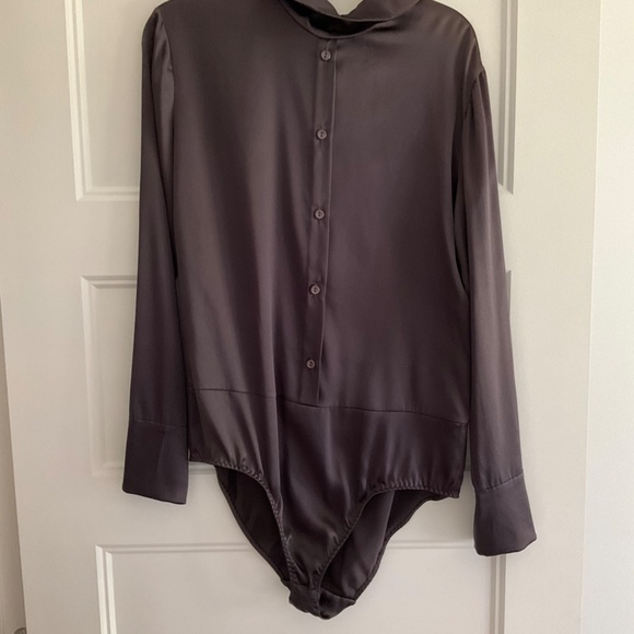 Nina Ricci Silk Blouse Bodysuit - BNWT - Size 40it - Picture 4 of 4